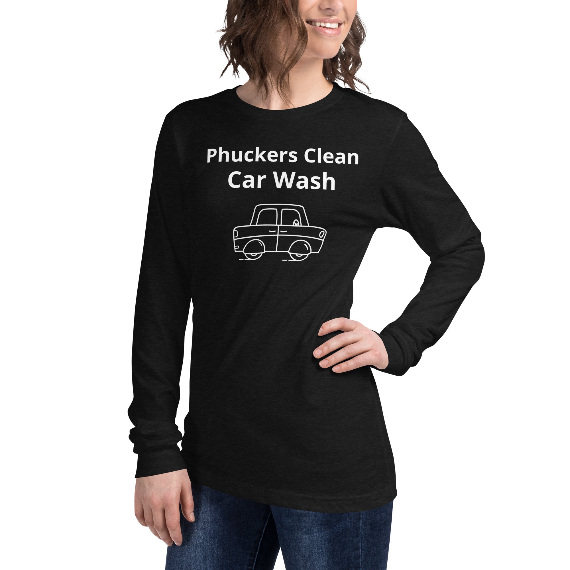 【Crazy Car Wash Crew】23FW★ LOGO RAGLAN LONG SLEEVE CRAZY CAR WASH CREW (종료)(크레이지 카 워시 크루) LOGO